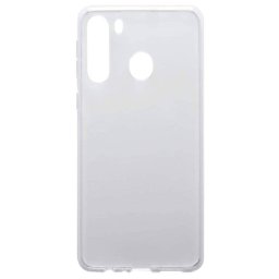 Husa Lemontti Silicon Silky Transparent pentru Samsung Galaxy A21