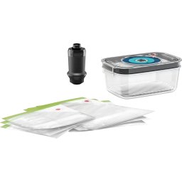 Set Accesorii pentru Vidat Bosch MSZV0FB1 Pompa Vacuum Caserola 1.2L Pungi 6 Bucati