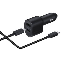 Incarcator auto Samsung In-Car fast charger Dual Port 5A Black