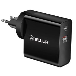 Incarcator priza Tellur TLL151271 PDHC1 48W PD30W + QC3.0 Black