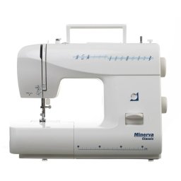 Masina de cusut electromecanica Minerva CLASSIC (81L0) 12 programe 800 Imp/Min 70W Alb