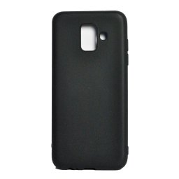 Husa Spacer ColorFull Matt Ultra Negru pentru Samsung Galaxy A6 Duos 2018