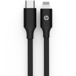Cablu de date HP USB-C - Lightning 1m Black