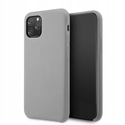 Husa Lemontti Silicone Lite Gri pentru Apple iPhone 11 Pro