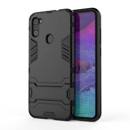 Husa Lemontti Shockproof Case Black pentru Samsung Galaxy A11