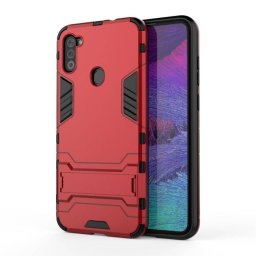 Husa Lemontti Shockproof Case Red pentru Samsung Galaxy A11