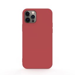Husa Lemontti Silicon Soft Slim iPhone 12 Pro Max Santa Red