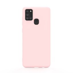 Husa Lemontti Silicon Soft Slim Samsung Galaxy A21s Pink Sand