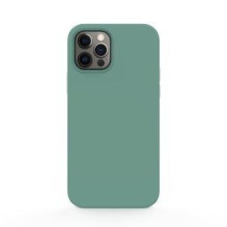 Husa Lemontti Liquid Silicon iPhone 12 Pro Max Forest Green