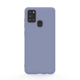 Husa Lemontti Silicon Soft Slim Samsung Galaxy A21s Lavender Grey
