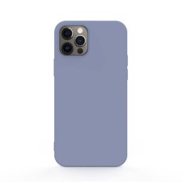 Husa Lemontti Silicon Soft Slim iPhone 12 Pro Max Lavender Grey
