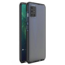 Husa Lemontti Spring Case Negru pentru Xiaomi Redmi Note 9 / Redmi 10X 4G