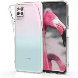 Husa Devia Silicon Naked Crystal Clear pentru Huawei P40 Lite