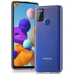 Husa Lemontti Silicon Transparent pentru Samsung Galaxy A21s