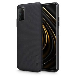 Husa Nillkin Frosted Shield compatibil cu Xiaomi Poco M3 Black