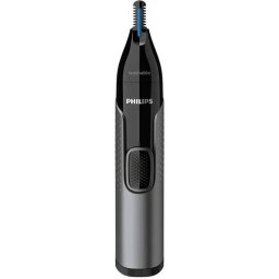 Trimmer pentru nas/urechi Philips NT3650/16 lavabil pieptene 5mm Negru Gri