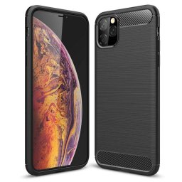 Husa Lemontti Carbon Duo Negru pentru Apple iPhone 11 Pro
