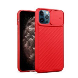 Husa Just Must Camo Red pentru Apple iPhone 12 / 12 Pro