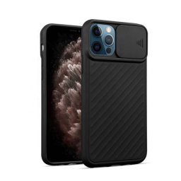 Husa Just Must Camo Black pentru Apple iPhone 12 Pro Max