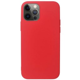 Husa Just Must Silicon Candy Red pentru Apple iPhone 12 / 12 Pro