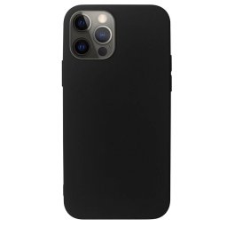 Husa Just Must Silicon Candy Black pentru Apple iPhone 12 Pro Max