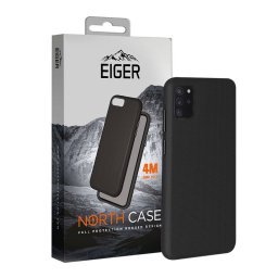 Husa Eiger North Case pentru Samsung Galaxy A22 5G Black (shock resistant)