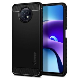 Husa Spigen compatibila cu Xiaomi Redmi Note 9T 5G Matte Black