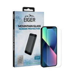 Folie protectie Eiger Sticla Temperata pentru iPhone 13 / 13 Pro Clear (9H, 2.5D, 0.33mm)