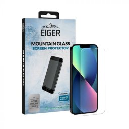 Folie protectie Eiger Sticla Temperata pentru iPhone 13 Pro Max Clear (9H, 2.5D, 0.33mm)