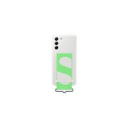 Husa Samsung Galaxy S21 FE Silicone Cover with Strap White