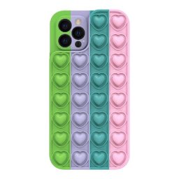 Husa Lemontti Heart Pop it pentru iPhone 11 Pro Multicolor 5