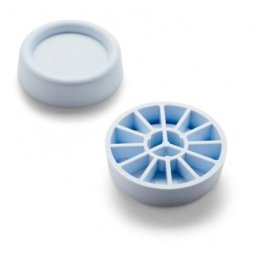 Set 4 Dispozitive Meliconi Anti-Vibratii Masina de Spalat/ Uscator de Rufe Alb