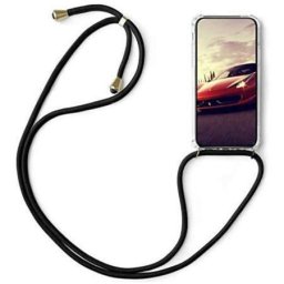 Husa Mercury Resigilata Strap pentru Apple Iphone 13 Negru