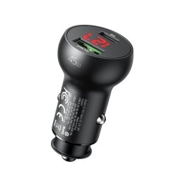 Incarcator Auto Mcdodo Mushrooms Series PD 45W digital display Negru