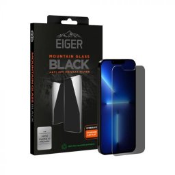 Folie protectie Eiger Sticla 2.5D Privacy pentru iPhone 13 Pro Max