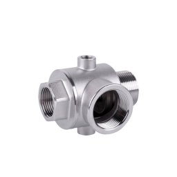 Racord 5 Cai Hidrofor ProGARDEN Valva Sens FE1"xFI1"xFI1"xFI1/4"xFI1/4" Inox