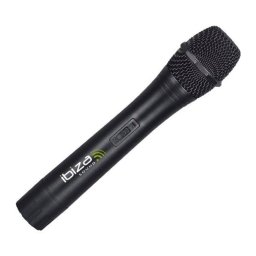Microfon Wireless + Receptor Ibiza Sound 207.5Mhz Black