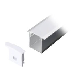 Accesoriu banda LED V-Tac PROFIL ALUMINIU PENTRU BANDA LED 2M 30MM X 20MM ALB