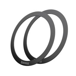 Sticker Metalic Baseus Halo Metal Ring Magnetic Negru