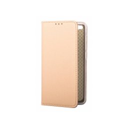 Husa OEM Piele Ecologica pentru Samsung Galaxy A20e Gold