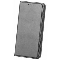 Husa din Piele Ecologica OEM Smart Magnetic Neagra pentru Samsung Galaxy A20e