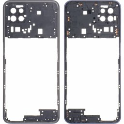 Carcasa Mijloc Oppo Neagra pentru Oppo A72 5G