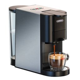Espressor Cafea HiBREW H3A 19Bar 1450W 1000Ml Compatibil Cu Capsule Nespresso Dolce Gusto Si Cafea Macinata Negru/Gri