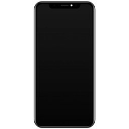 Display Touchscreen cu Rama JK Tip LCD In-Cell Negru pentru Apple iPhone X
