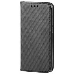 Husa OEM Smart Magnet Neagra pentru Huawei Mate 20 Lite