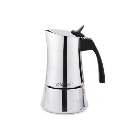 Cafetiera pentru Aragaz Maestro MR-1668-4 200ml 4 Cesti Argintie