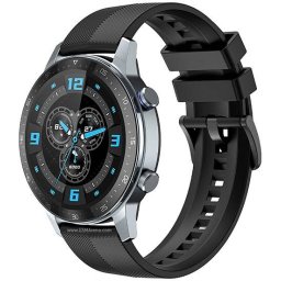 Smartwatch ZTE Ceas smartwatch Watch GT, oximetru SpO2, GPS, bratara silicon, Negru