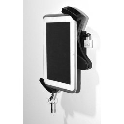 Suport Tableta Perete Multibrackets 3497 + Blackmount PAD29-01 Securizat Rotabil 360grade Negru