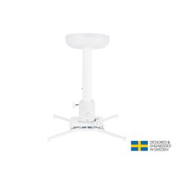 Suport Videoproiector de Tavan Multibrackets MB-3149 Reglabil 30-42cm 10kg Alb