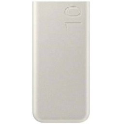 Acumulator Extern Samsung 10000mAh 25W QC + PD 1 x USB-A - 1 x USB-C Bej